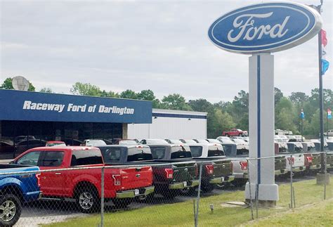 Raceway ford - Read reviews by dealership customers, get a map and directions, contact the dealer, view inventory, hours of operation, and dealership photos and video. Learn about Raceway Ford of Hartsville in ...